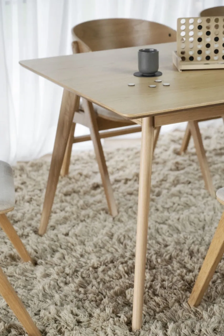 Matbord|Kök|Rowico Home Matbord 'Yumi' 190x90cm - Ek