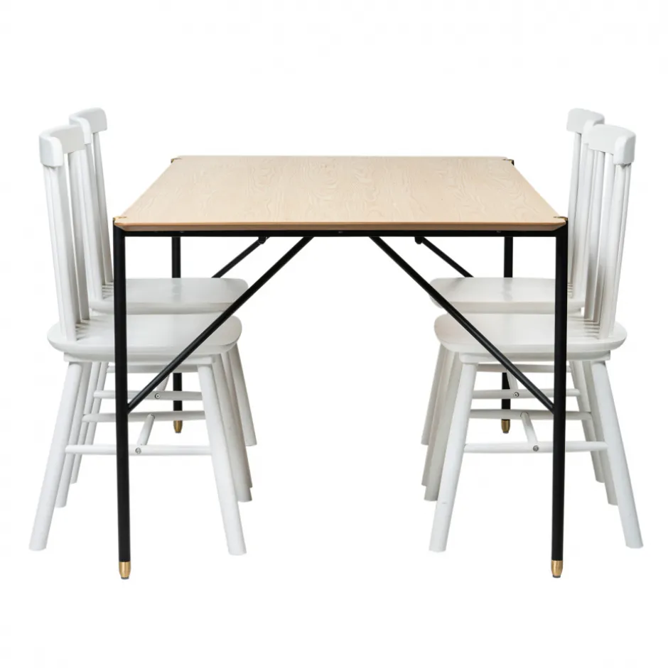 Bord|Matgrupper|Reforma Matgrupp 'Hornstull Elsa' - 1 Bord & 4 Stolar