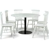 Bord|Matbord|Reforma Matgrupp 'Marbelous Elsa' - 1 Bord Ø120 & 6 Stolar