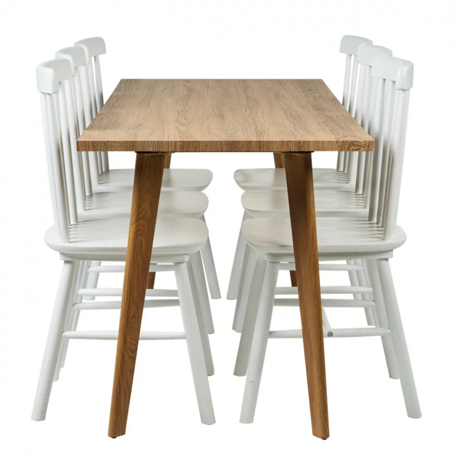Bord|Matgrupper|Reforma Matgrupp 'Nordisk Elsa' - 1 Bord & 6 Stolar