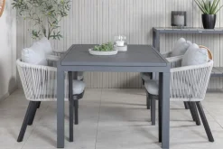 Utegrupper|Uteplats|Garden Prestige Matgrupp 'Sollentuna' - Svart