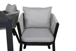 Utegrupper|Uteplats|Garden Prestige Matgrupp 'Sollentuna' - Svart