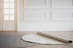 Ullmattor|Vardagsrum|Rowico Home Matta 'Auckland' Runt 250cm - Natur