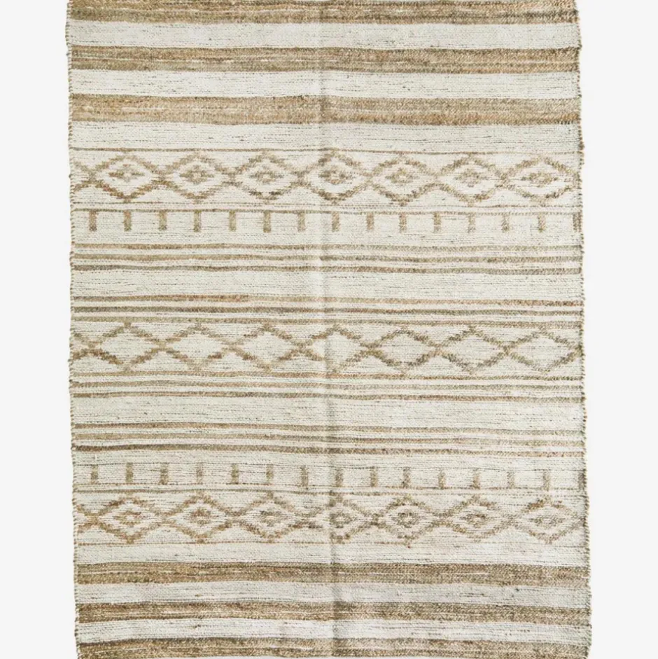 Vävda Mattor|Vardagsrum|Madam Stoltz Matta 'Cotton' 180x270cm - Natur
