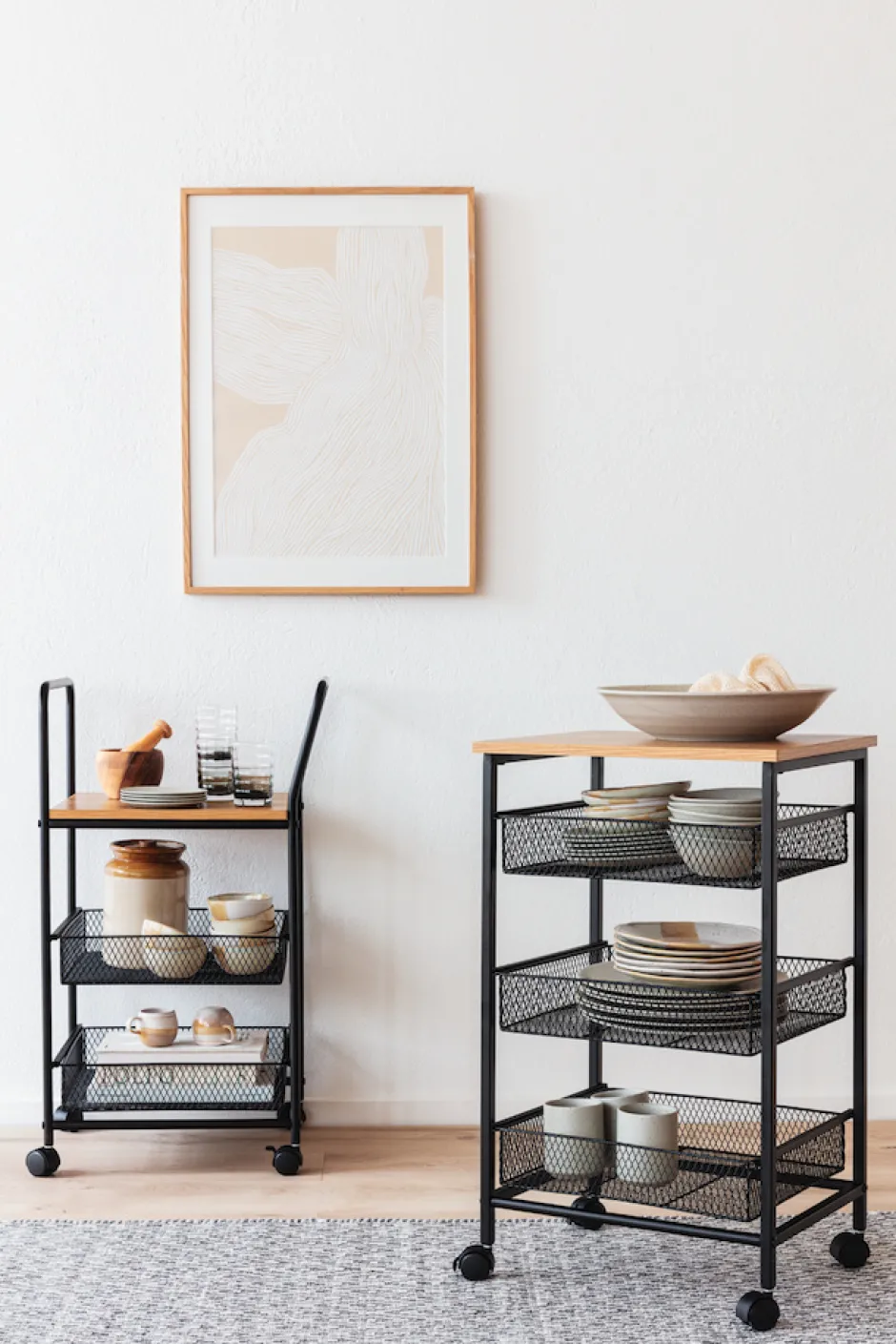 Mattor|Återvunna Mattor|Reforma Matta 'Cozy Luxury' 160x230cm - Grå/Vit