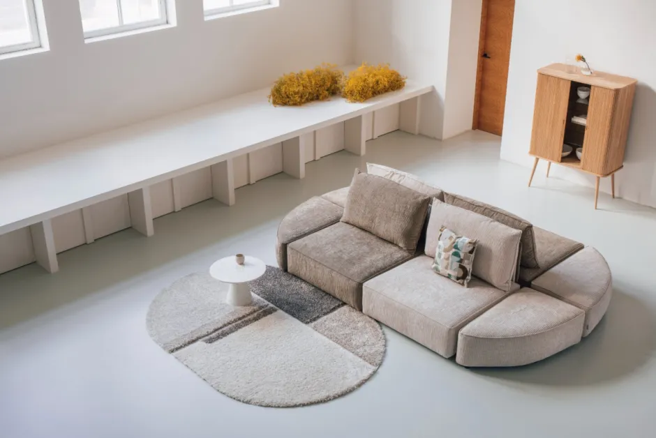 Modulsoffor|Vardagsrum|Zuiver Modul 'Hunter' - Sand