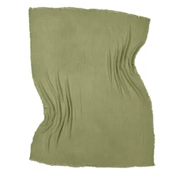 Plädar & Filtar|Vardagsrum|Reforma x Trendcarpet Muslinpläd 'Dorena' 130x170cm - Grön
