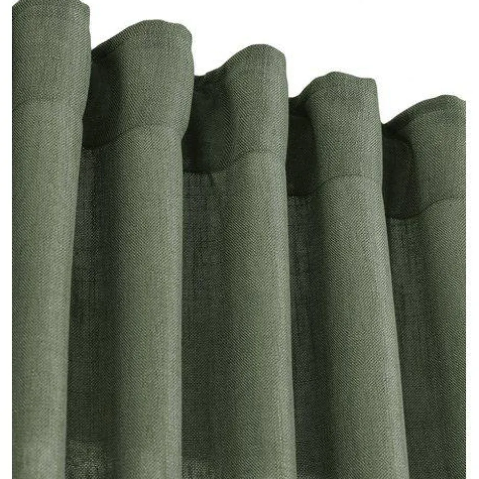 Gardiner|Sovrum|Svanefors 2-pack Gardin 'Cecil' 145x260 - Grön