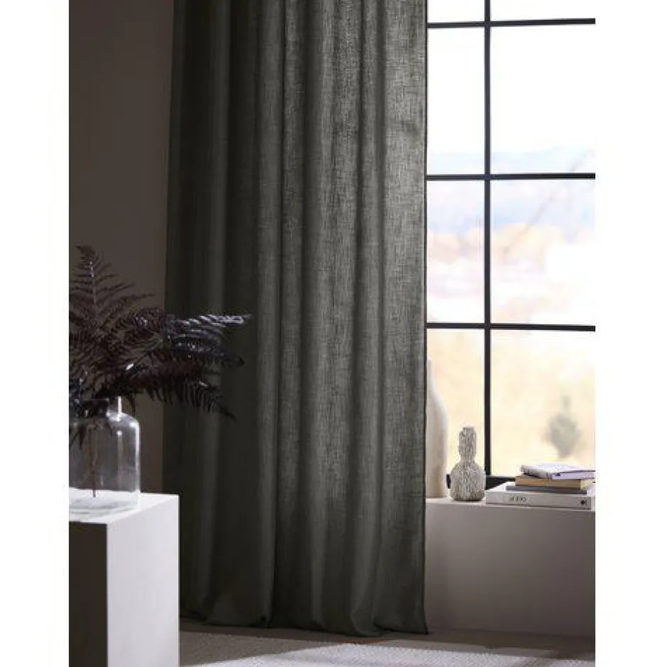Gardiner|Sovrum|Svanefors 2-pack Gardin 'Cecil' 145x260 - Grön