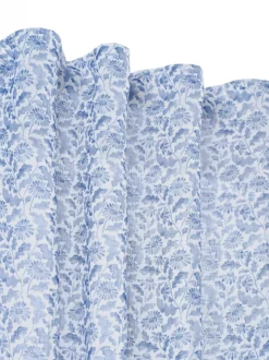 Gardiner|Sovrum|Svanefors 2-pack Gardin 'Filippa' 140x280cm - Blå