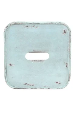 Pallar|Bänkar|Vintage Pall 'Marseille' 45cm - Turkos