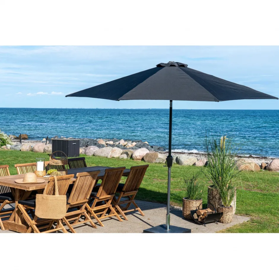 Parasoll|Uteplats|Garden Prestige Parasoll 'Storfors' - Svart