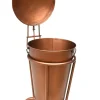 Lådor Vintage|Småförvaring|Trademark Living Pedalhink 'Klapp' - Koppar