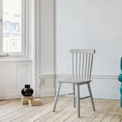Sittmöbler|Stolar|Reforma Pinnstol 'Elsa' - Mörkgrå