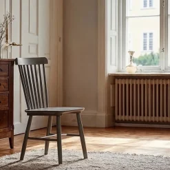 Sittmöbler|Stolar|Reforma Pinnstol 'Elsa' - Mörkgrå