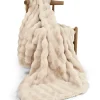 Plädar & Filtar|Vardagsrum|Reforma x Trendcarpet Pläd 'Aranga Bubble Throw' 130x170cm - Beige