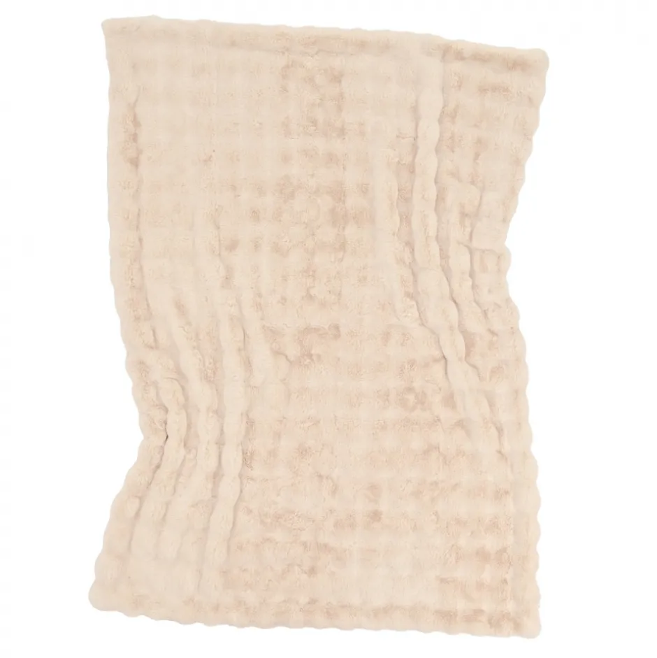Plädar & Filtar|Vardagsrum|Reforma x Trendcarpet Pläd 'Aranga Bubble Throw' 130x170cm - Beige