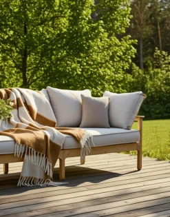 Plädar & Filtar|Vardagsrum|Reforma x Trendcarpet Pläd 'Carrie' 130x170cm - Gul