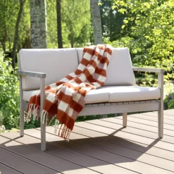 Plädar & Filtar|Vardagsrum|Reforma x Trendcarpet Pläd 'Phoebe' 130x170cm - Rosa