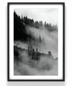 Sovrum|Hall|Poster Reform Poster - 'Landskap i dimma'