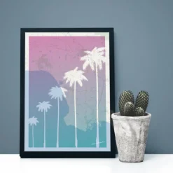 Dekoration|Sovrum|Reforma Poster 'The Palm Trees A4'