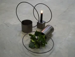 Ljusstakar & Ljuslyktor|Kök|Trademark Living Rund Ljusstake 'Darren' - Vintage