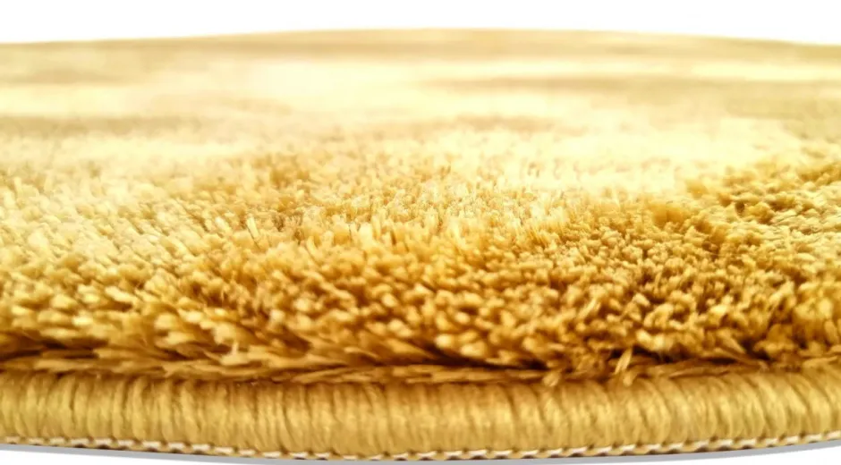 Mattor|Ryamattor|Reforma x Trendcarpet Rund matta 'Aranga Super Soft' 200cm - Gul