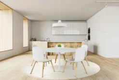 Mattor|Ullmattor|Reforma x Trendcarpet Rund matta 'Hamilton' - Natur