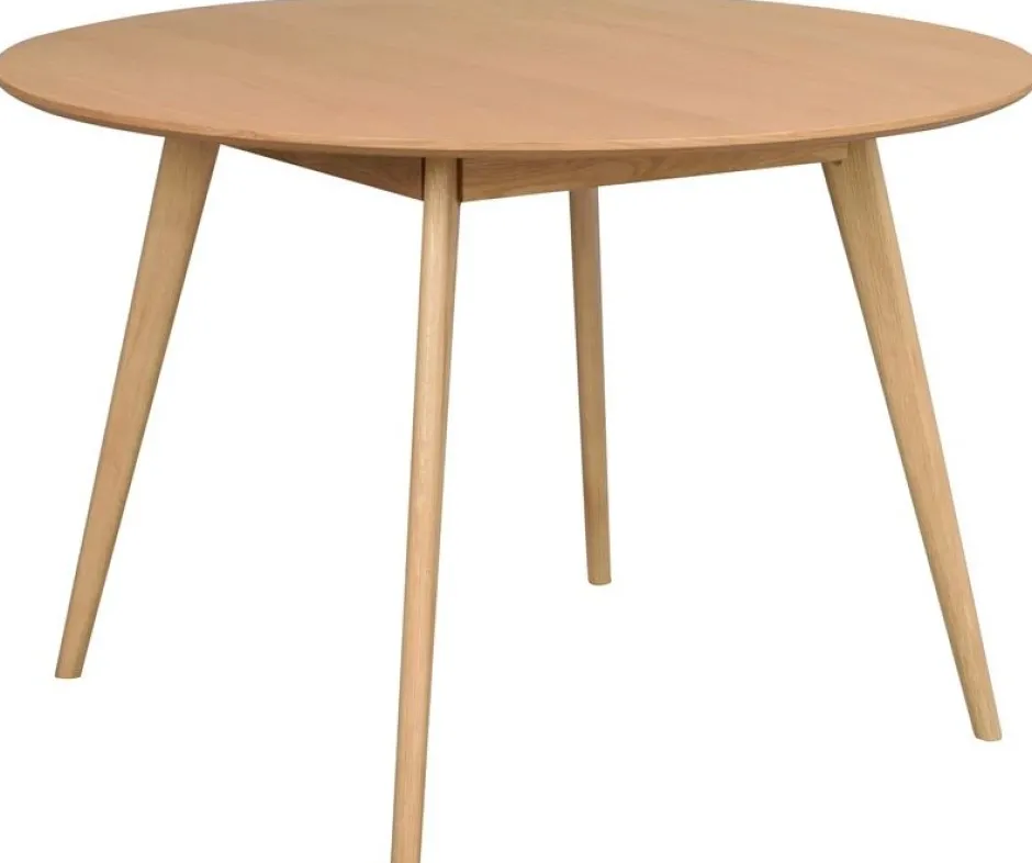 Runda Matbord|Matbord|Rowico Home Runt Matbord 'Yumi' Runt 115cm - Ek