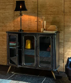 Skåp Vintage|Hall|Dutchbone Sideboard 'Denza' - Järn