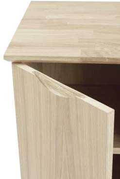 Hall|Sideboards|Rowico Home Sideboard 'Filippa' 122x85cm - Ek/Vitpigmenterad