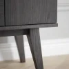 Hall|Sideboards|Rowico Home Sideboard 'Filippa' 122x85cm - Mörk ek