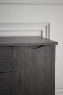 Hall|Sideboards|Rowico Home Sideboard 'Filippa' 122x85cm - Mörk ek
