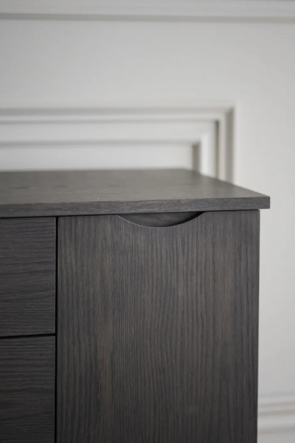 Hall|Sideboards|Rowico Home Sideboard 'Filippa' 122x85cm - Mörk ek