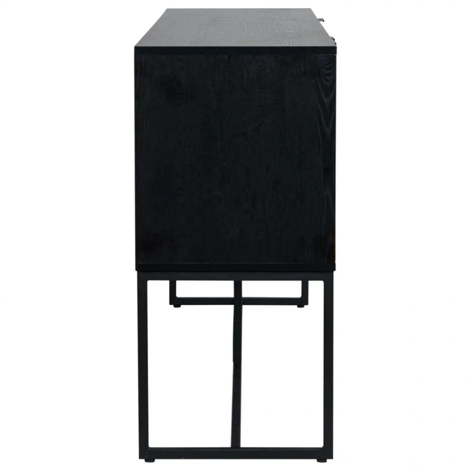 Hyllor & Förvaring|Hall|Reforma Sideboard 'Line' - Ek/Svart