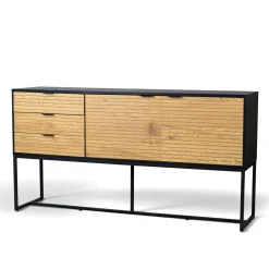 Hyllor & Förvaring|Hall|Reforma Sideboard 'Line' - Ek/Svart