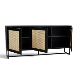 Hyllor & Förvaring|Hall|Reforma Sideboard 'Sailor' - Svart/Natur