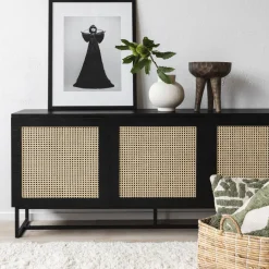 Hyllor & Förvaring|Hall|Reforma Sideboard 'Sailor' - Svart/Natur