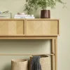 Sovrum|Sidobord|Hübsch Sidebord 'Herringbone' - Ek