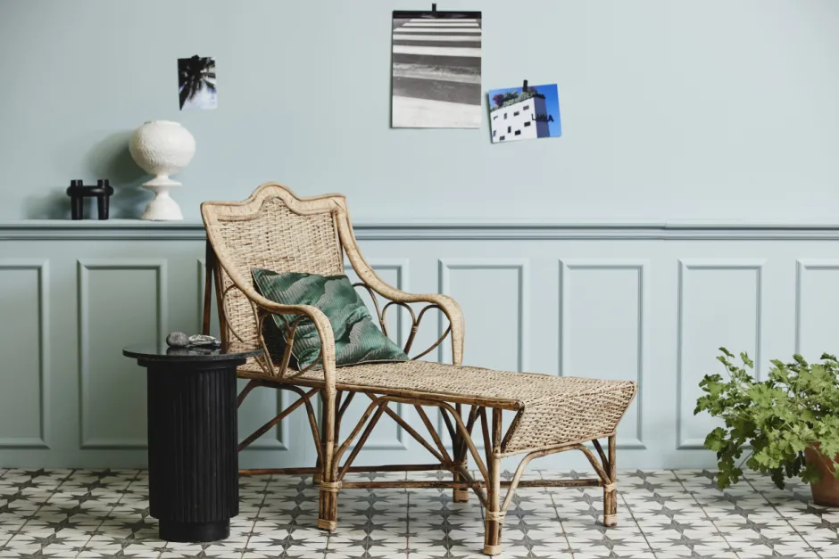 Sovrum|Sidobord|Nordal Sidobord 'Erie' Runt 40cm - Svart Marmor