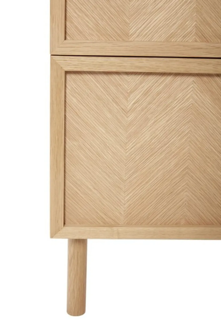 Sovrum|Sidobord|Hübsch Sidobord 'Herringbone' - Natur