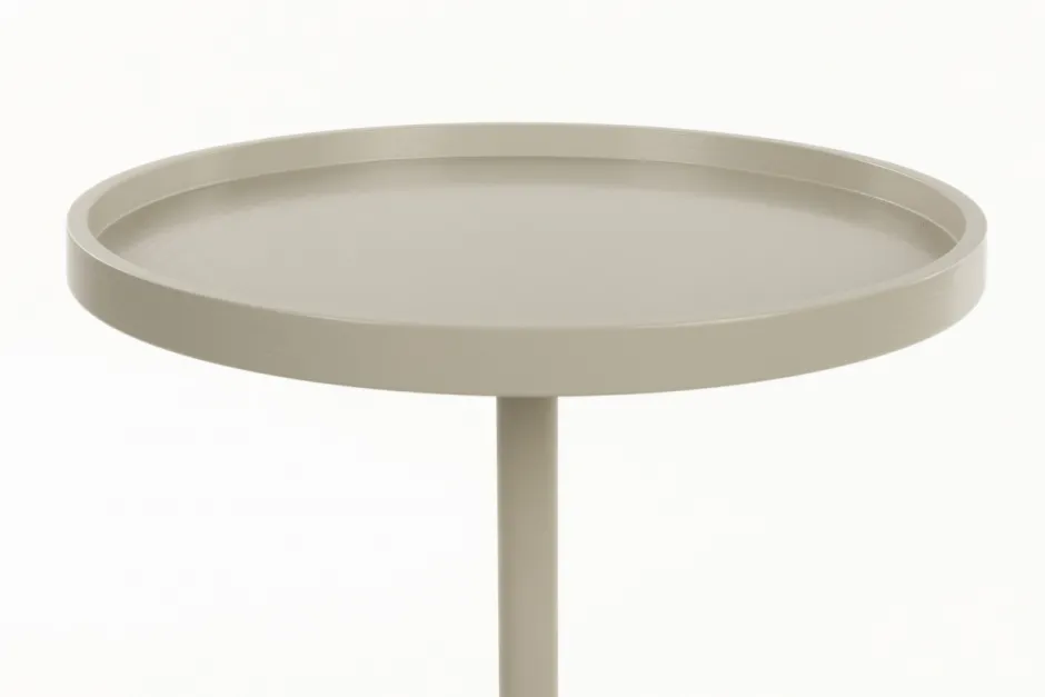 Sovrum|Sidobord|Zuiver Sidobord 'Jason' Ø46 cm - Beige