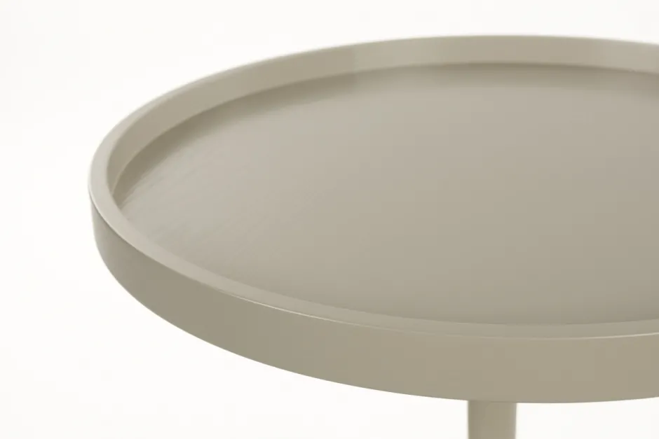 Sovrum|Sidobord|Zuiver Sidobord 'Jason' Ø46 cm - Beige