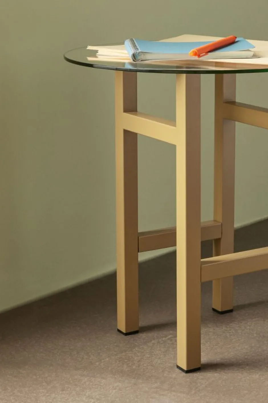 Bord|Sovrum|Hübsch Sidobord 'Olive' - Natur