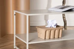 Sovrum|Sidobord|Reforma Sidobord 'Staal' - Beige