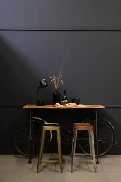 Sovrum|Sidobord|Trademark Living Sidobord Vintage bicycle - Trä/Järn