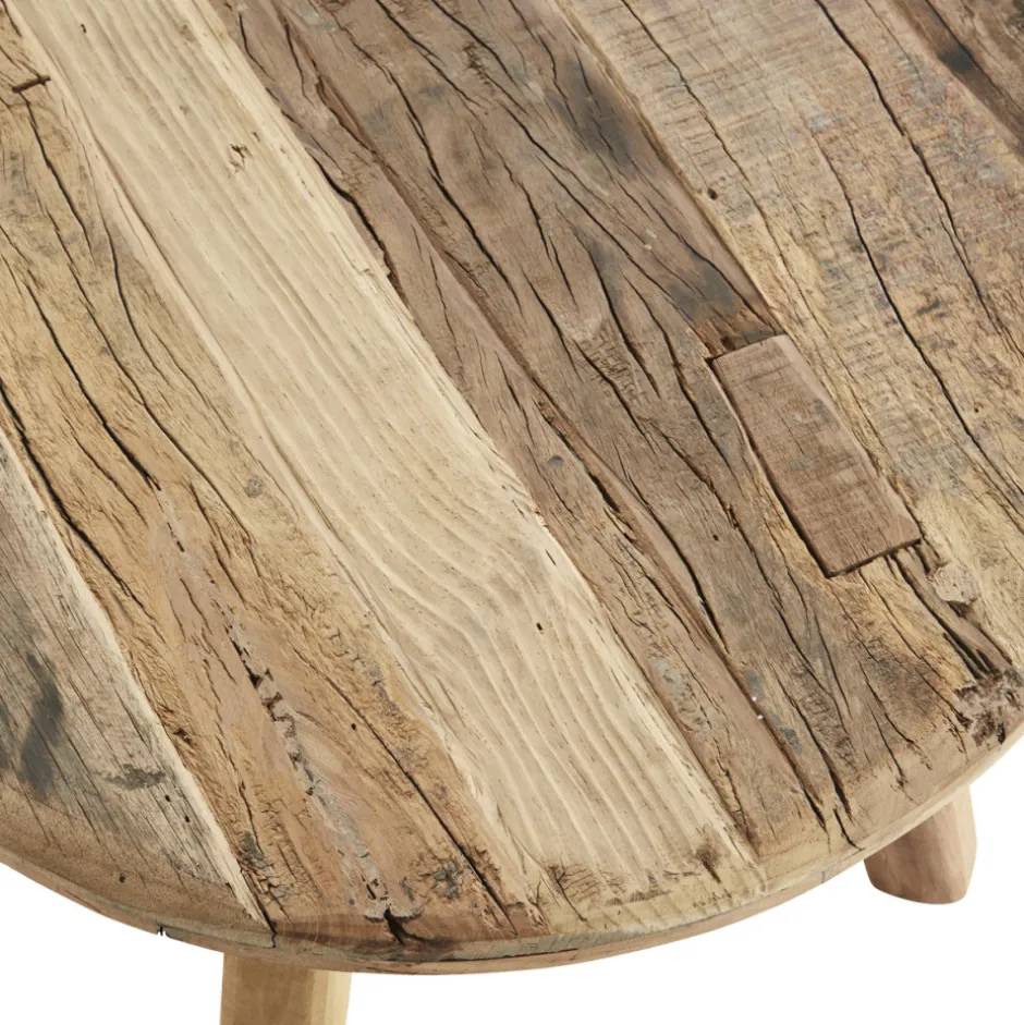 Soffbord Vintage|Sidobord|Madam Stoltz Sidobord 'Wooden Coffee Table' - Natur