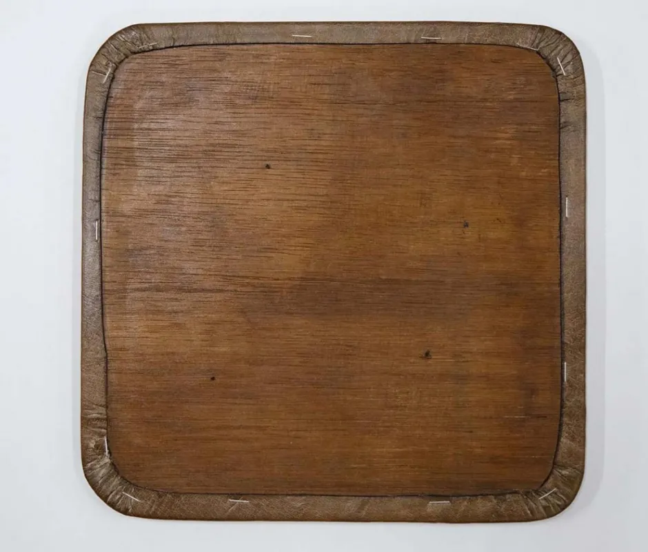 Textilier|Sittdynor|Vintage Sittdyna 'Sitt' 30cm - Läder