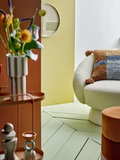 Sittpuffar & Fotpallar|Vardagsrum|Bloomingville Sittpuff 'Bilbao' - Orange