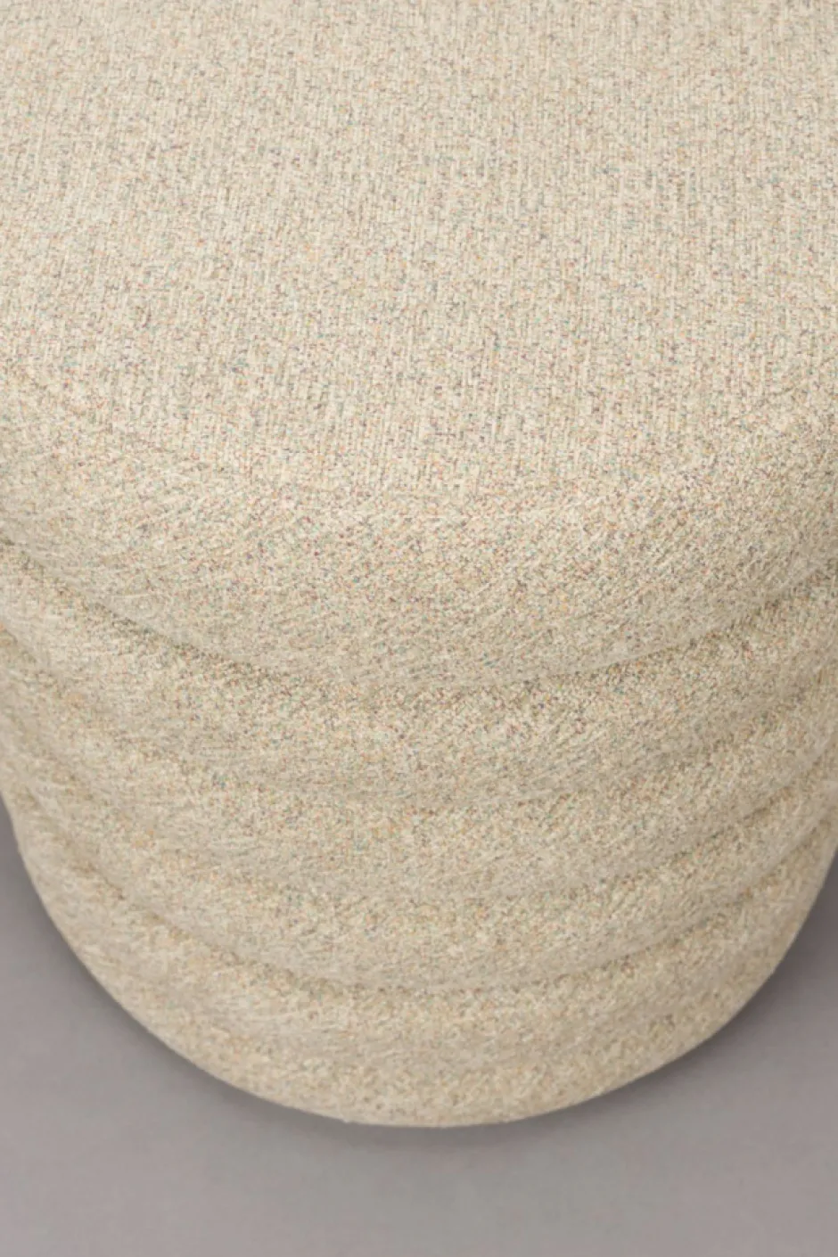Pallar|Sittmöbler|Dutchbone Sittpuff 'Fern' - Beige